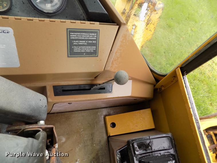 image for item DB9654 1991 Caterpillar 416 Series II backhoe