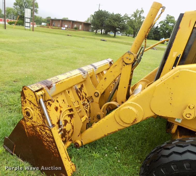 image for item DB9654 1991 Caterpillar 416 Series II backhoe