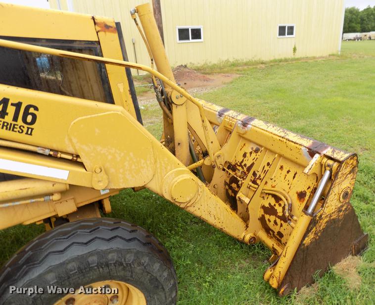 image for item DB9654 1991 Caterpillar 416 Series II backhoe