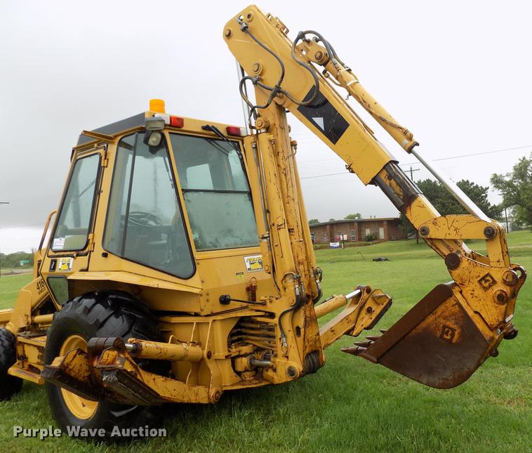 image for item DB9654 1991 Caterpillar 416 Series II backhoe