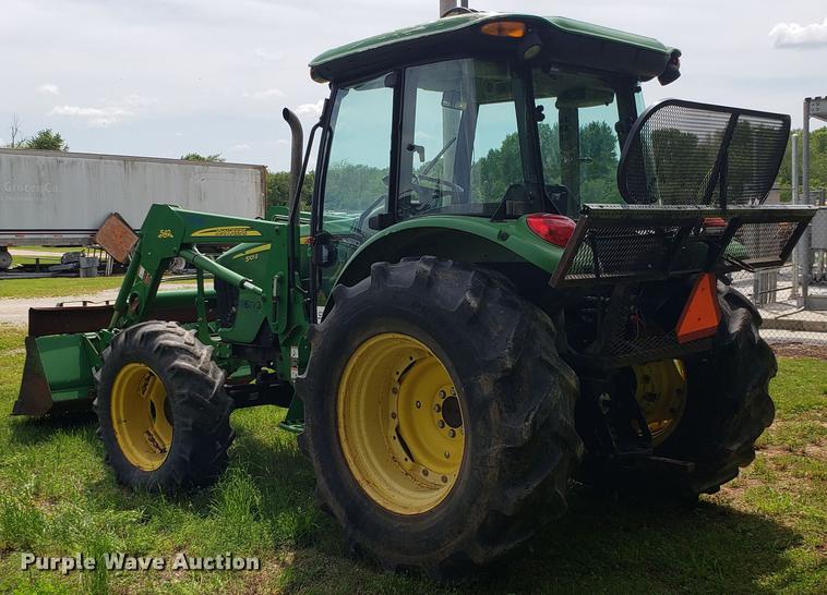 image for item DD4704 2009 John Deere 5101E MFWD tractor