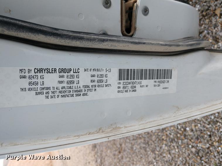 image for item DD6967 2013 Dodge Charger Police