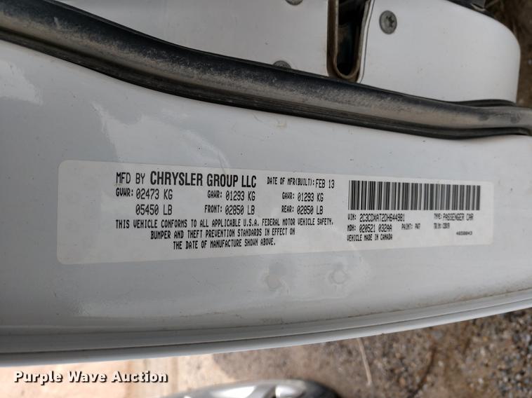 image for item DD6968 2013 Dodge Charger Police