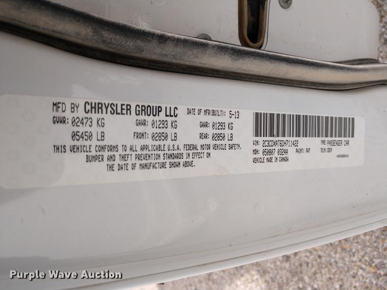 image for item DD6973 2013 Dodge Charger Police