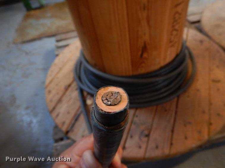 image for item DE1247 (6) partial spools of cable