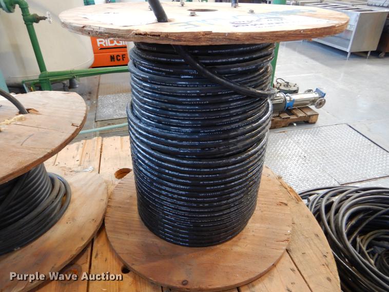 image for item DE1247 (6) partial spools of cable