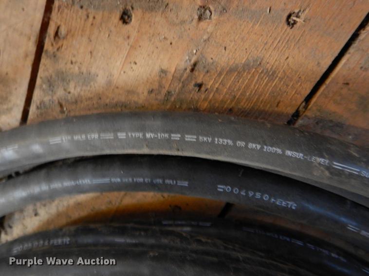 image for item DE1247 (6) partial spools of cable