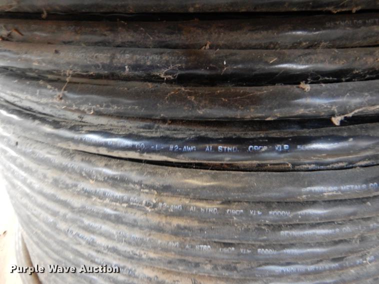 image for item DE1248 (7) partial rolls of cable/wire