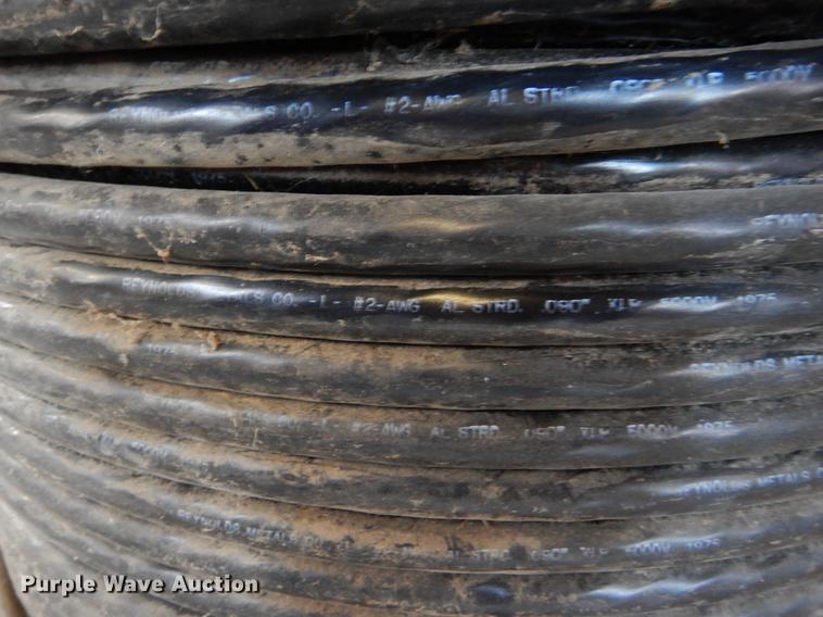 image for item DE1248 (7) partial rolls of cable/wire