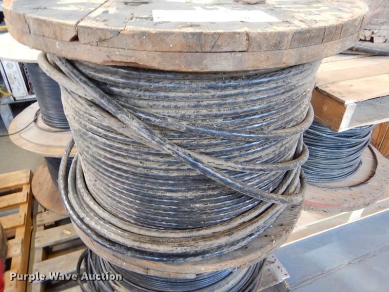 image for item DE1248 (7) partial rolls of cable/wire