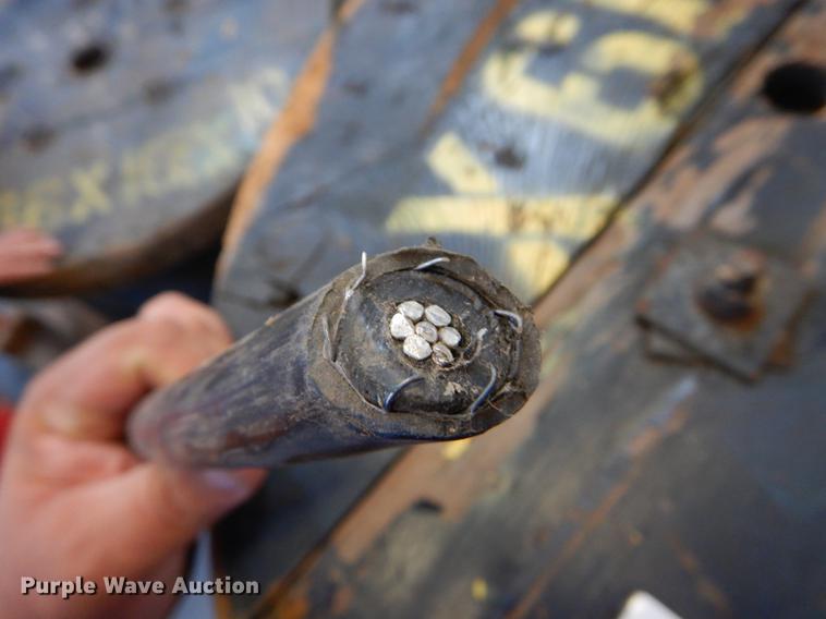 image for item DE1248 (7) partial rolls of cable/wire