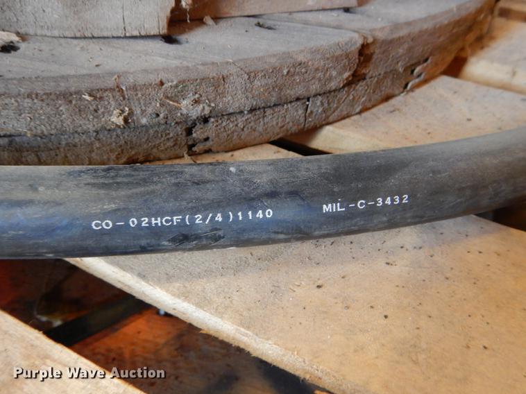 image for item DE1248 (7) partial rolls of cable/wire