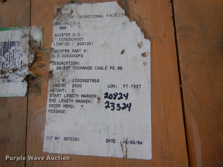 image for item DE1249 24-50P exchange cable PE-89