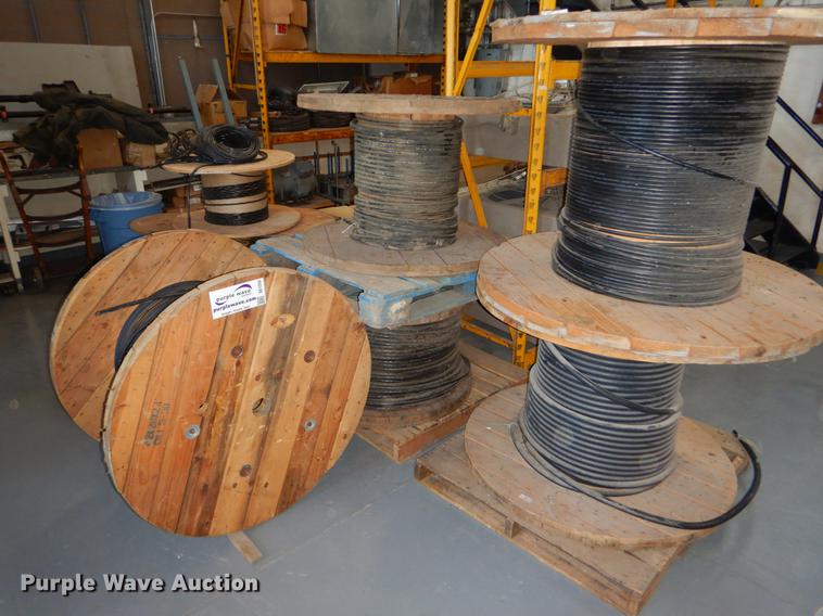 image for item DE1252 (11) partial rolls of cable/wire