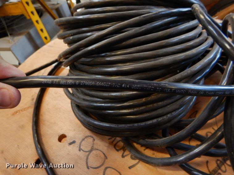 image for item DE1252 (11) partial rolls of cable/wire