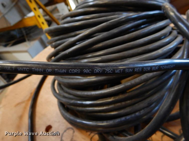 image for item DE1252 (11) partial rolls of cable/wire