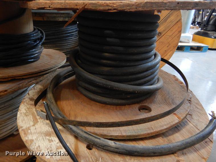 image for item DE1252 (11) partial rolls of cable/wire