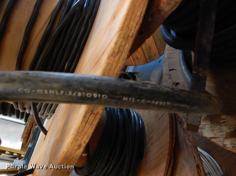 image for item DE1252 (11) partial rolls of cable/wire