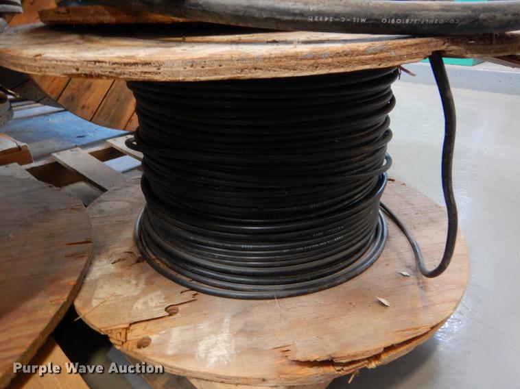 image for item DE1252 (11) partial rolls of cable/wire