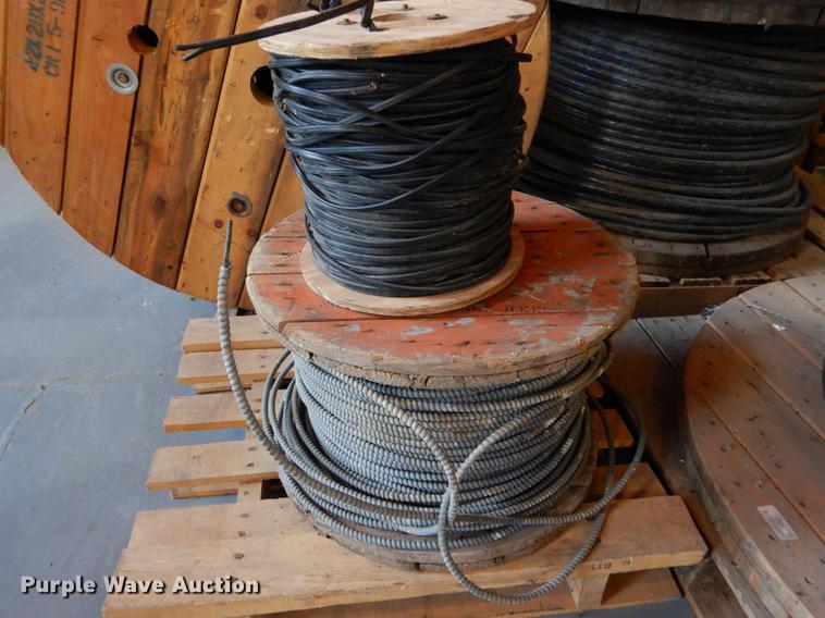 image for item DE1252 (11) partial rolls of cable/wire