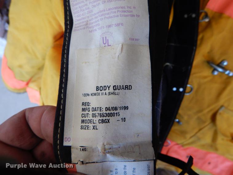 image for item DE1260 Fire fighting apparel