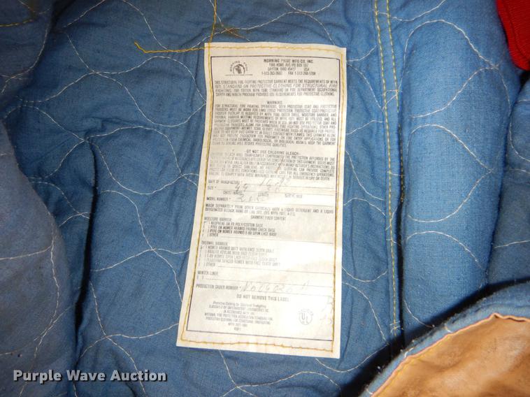 image for item DE1260 Fire fighting apparel