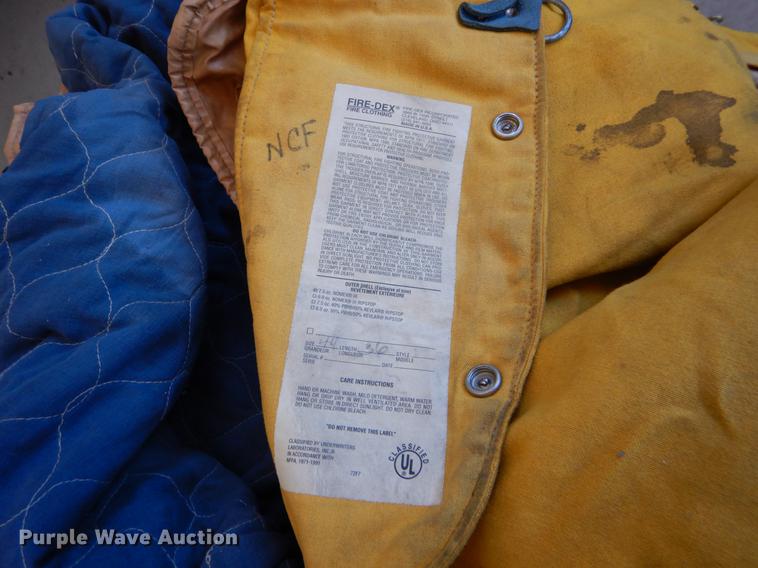 image for item DE1260 Fire fighting apparel