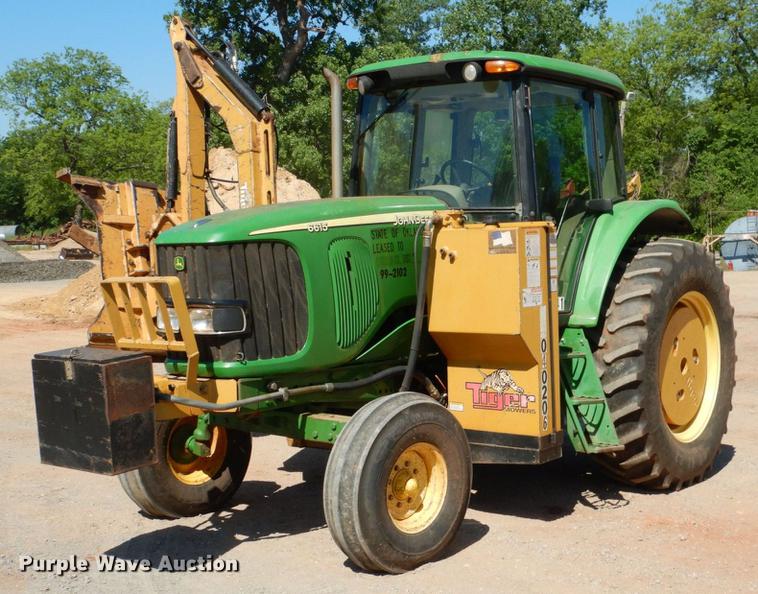image for item DE3961 2007 John Deere 6615 tractor