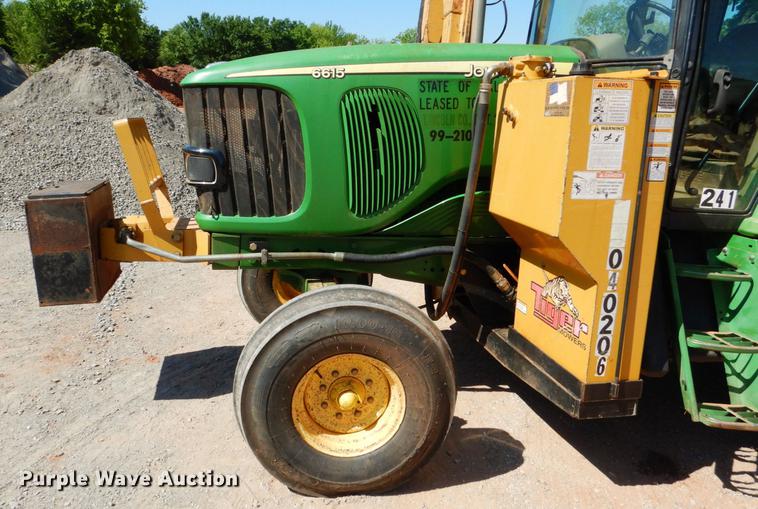 image for item DE3961 2007 John Deere 6615 tractor