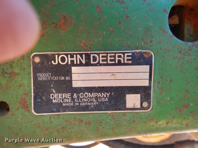 image for item DE3961 2007 John Deere 6615 tractor