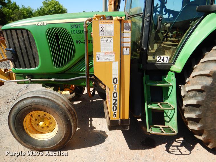 image for item DE3961 2007 John Deere 6615 tractor