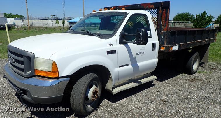 image for item DE5336 2000 Ford F350 Super Duty dump bed pickup truck