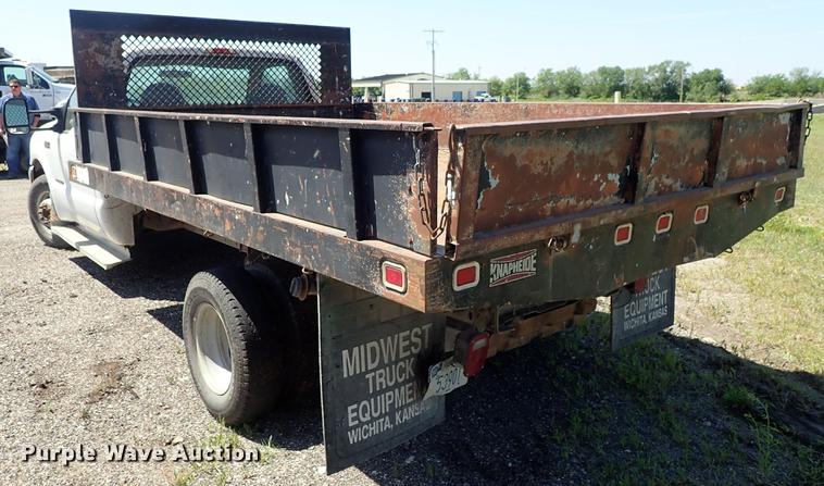 image for item DE5336 2000 Ford F350 Super Duty dump bed pickup truck