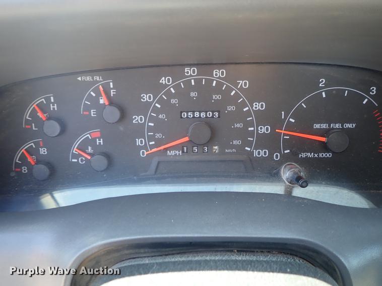 image for item DE5336 2000 Ford F350 Super Duty dump bed pickup truck