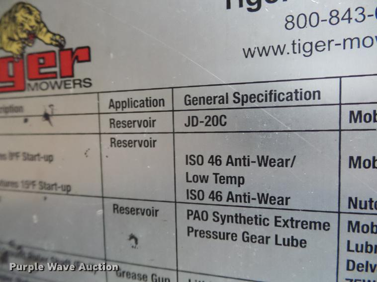 image for item DE7804 Tiger 34852 boom rotary mower
