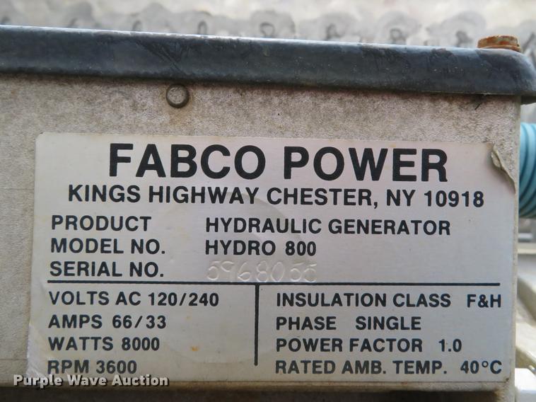 image for item DE8040 1996 Emergency One fire truck