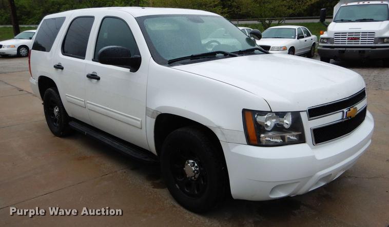 image for item DE8317 2013 Chevrolet Tahoe Police SUV