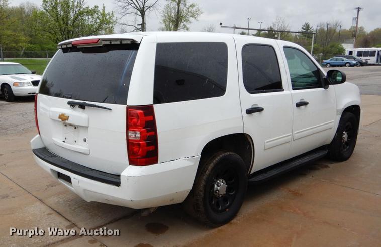 image for item DE8317 2013 Chevrolet Tahoe Police SUV