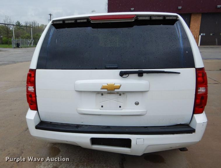 image for item DE8317 2013 Chevrolet Tahoe Police SUV