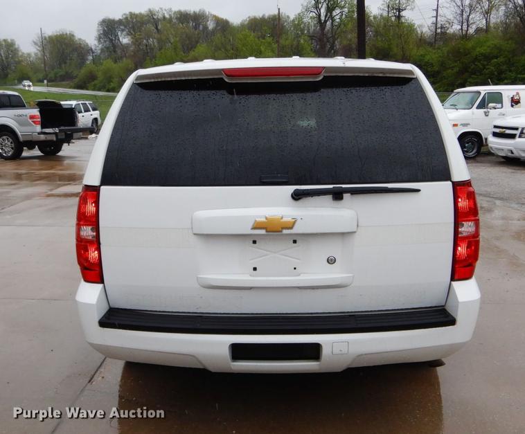 image for item DE8321 2013 Chevrolet Tahoe Police SUV