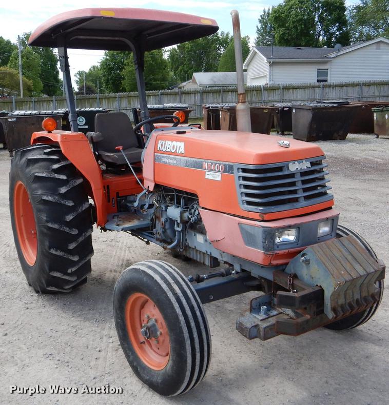 image for item DE8404 Kubota M5400 tractor