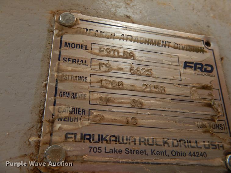 image for item DE8419 FRD F9TLBA hydraulic breaker