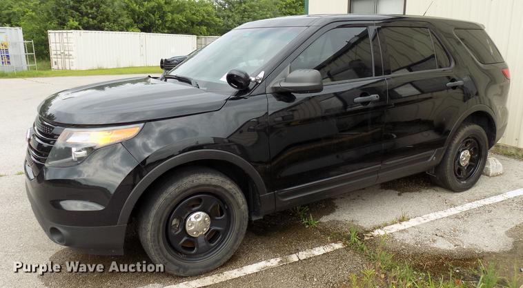 image for item DF4447 2015 Ford Explorer Police Interceptor SUV