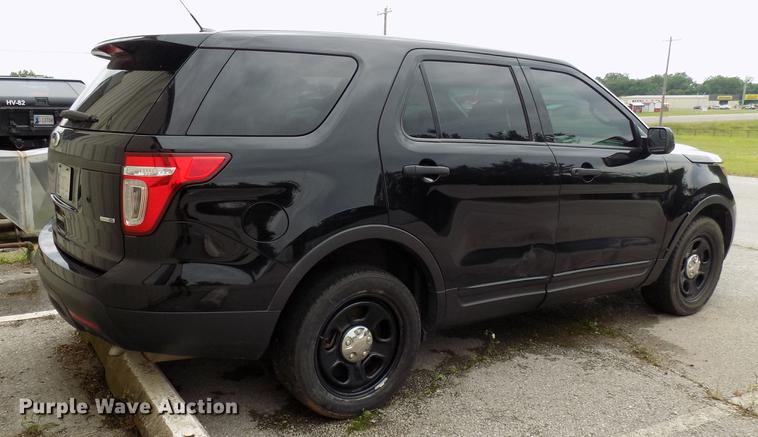 image for item DF4447 2015 Ford Explorer Police Interceptor SUV