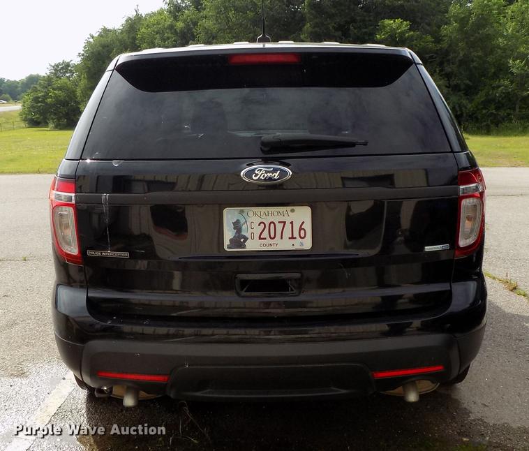 image for item DF4447 2015 Ford Explorer Police Interceptor SUV