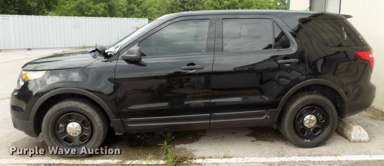 image for item DF4447 2015 Ford Explorer Police Interceptor SUV