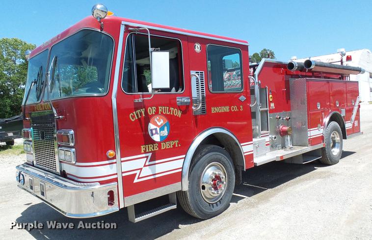 image for item DF7311 1995 Spartan DA405-2142 fire truck
