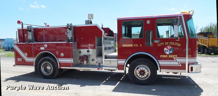 image for item DF7311 1995 Spartan DA405-2142 fire truck