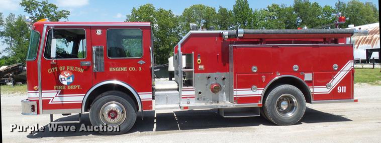 image for item DF7311 1995 Spartan DA405-2142 fire truck