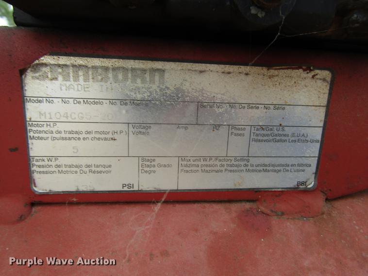 image for item DF8029 (2) air compressors